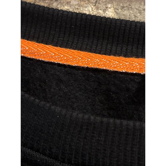 Jane + Delancey Black Long Sleeve Top With Ghost Applique & Orange Bow - Picture 4 of 6